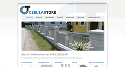 Desktop Screenshot of cebular.at